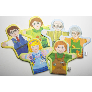 Набор рукавичек "Семья" 6 шт.