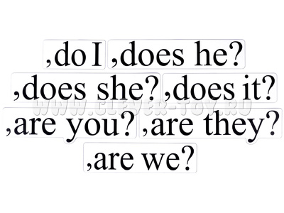 Набор магнитных карточек Taq questions (большой размер)
