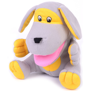 Пес Барбос, кукла логопедическая (на руку)