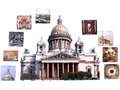 Набор магнитных карточек "Маленькие архитекторы: Исаакиевский собор"