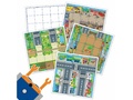 Комплект тематических полей "Городские истории с роботом Ботли" (5 элементов)
