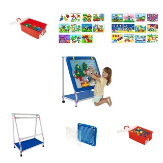 Доска для конструирования “Гигантская мозаика” с подставкой