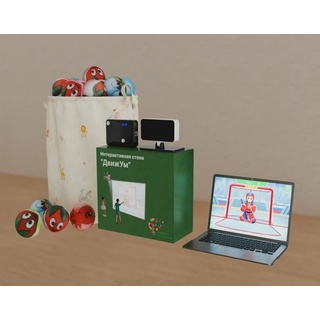 Интерактивная стена "ДвижУм" с ноутбуком