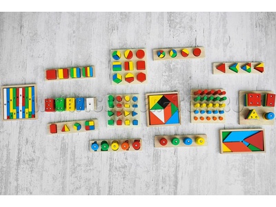 Игровой набор Монтессори 14 в 1