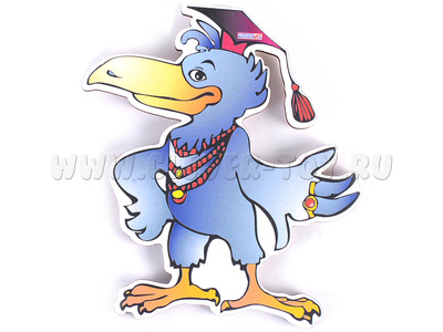 Персонаж малый Ворон Метр (крепление на Коврограф и магн. основу)