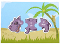 Магнитная игра "Чей хвост?"